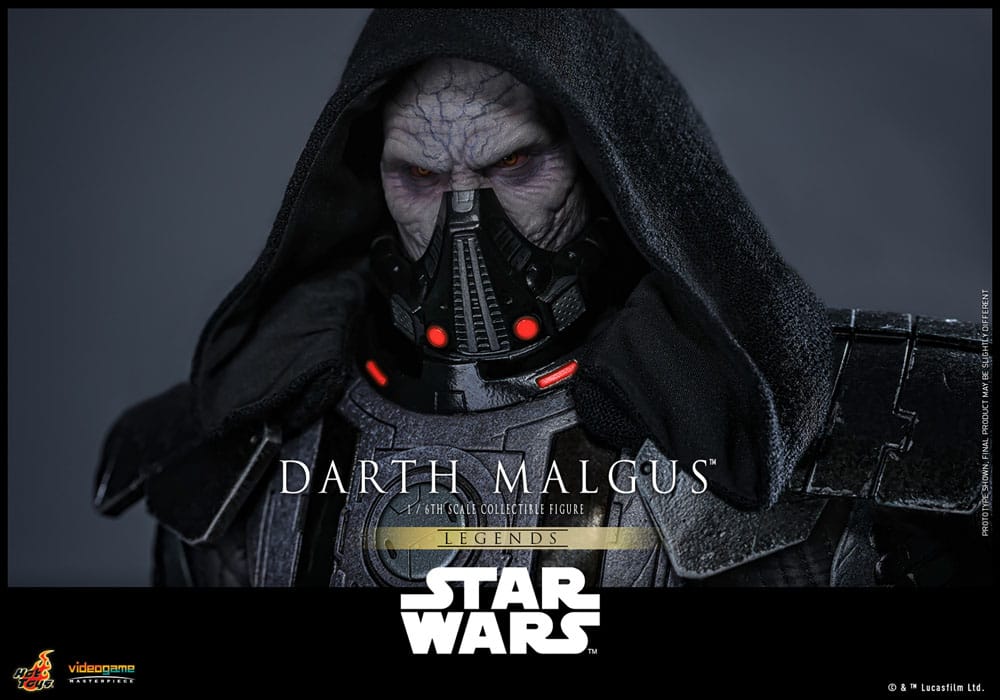 STAR WARS DARTH MALGUS HOT TOYS 1/6 ESCALA – VIDEO GAME MASTERPIECE