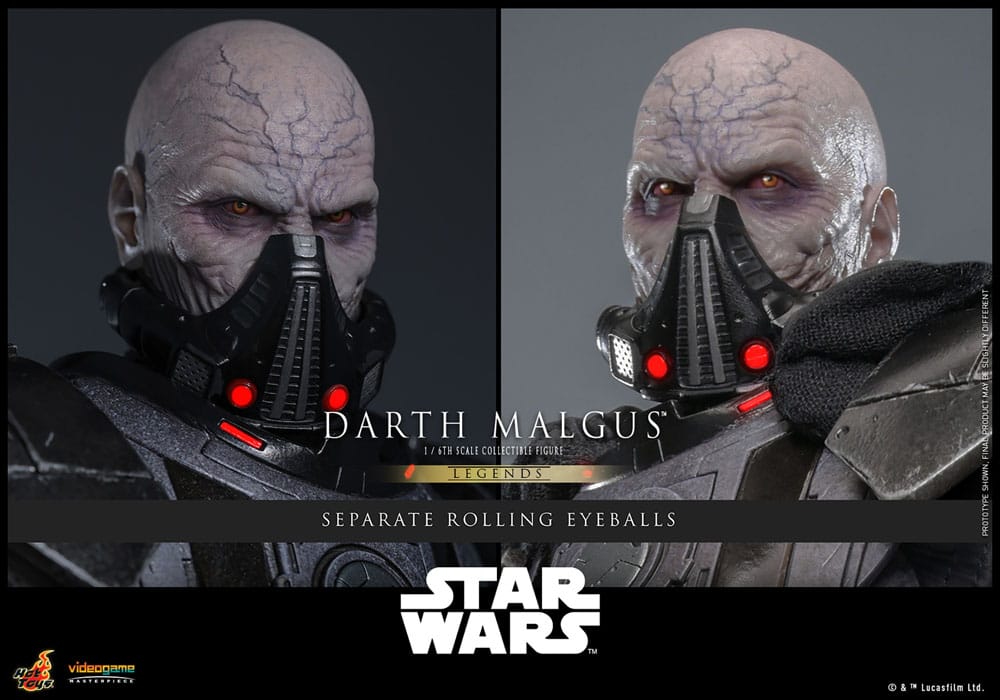 STAR WARS DARTH MALGUS HOT TOYS 1/6 ESCALA – VIDEO GAME MASTERPIECE