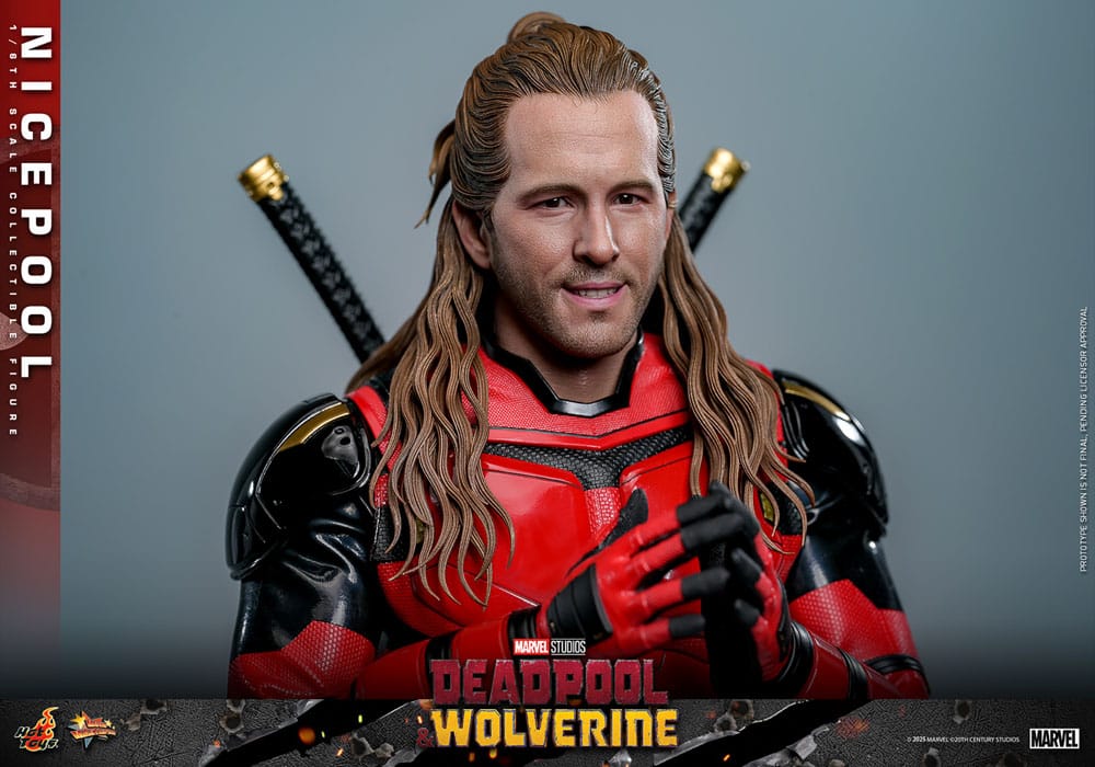 NICEPOOL - DEADPOOL & WOLVERINE MOVIE MASTERPIECE 1/6 HOT TOYS 30 CM
