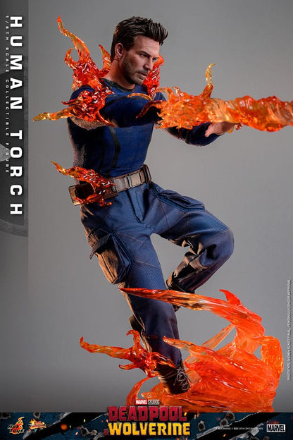 HUMAN TORCH DEADPOOL & WOLVERINE – HOT TOYS 1/6 FIGURA COLECCIONABLE 31 CM