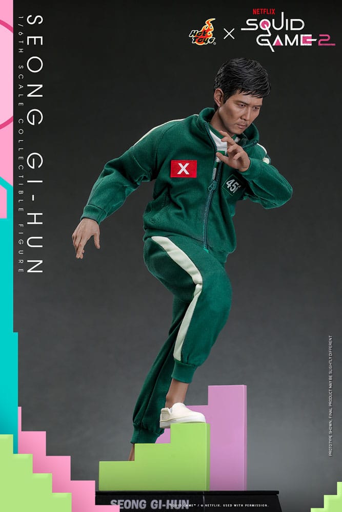 SEONG GI-HUN – SQUID GAME 2 – HOT TOYS 1/6 FIGURA ARTICULADA 30 CM