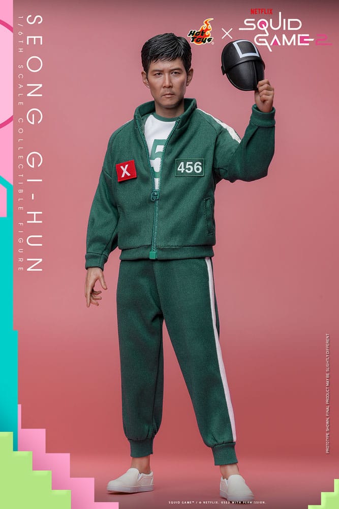 SEONG GI-HUN – SQUID GAME 2 – HOT TOYS 1/6 FIGURA ARTICULADA 30 CM