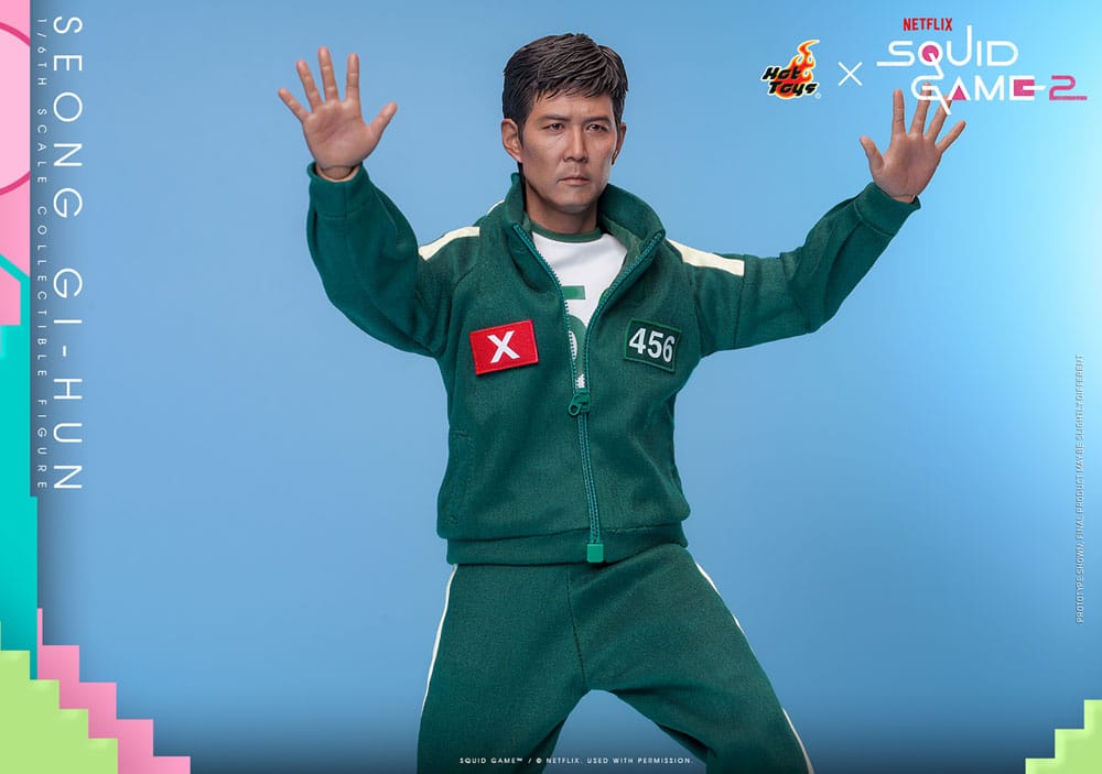 SEONG GI-HUN – SQUID GAME 2 – HOT TOYS 1/6 FIGURA ARTICULADA 30 CM