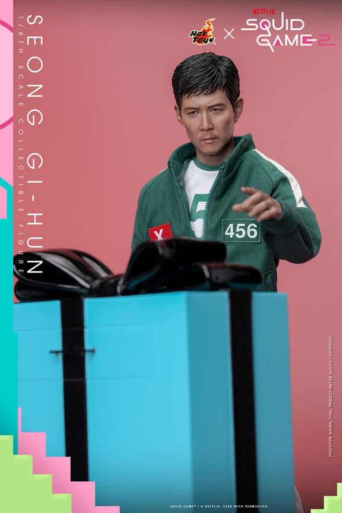 SEONG GI-HUN – SQUID GAME 2 – HOT TOYS 1/6 FIGURA ARTICULADA 30 CM