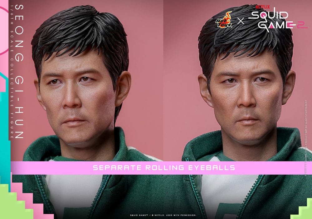 SEONG GI-HUN – SQUID GAME 2 – HOT TOYS 1/6 FIGURA ARTICULADA 30 CM