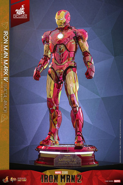 IRON MAN MARK IV FRACTAL ARMOR – MOVIE MASTERPIECE DIECAST 1/6 (HOT TOYS – MARVEL EXCLUSIVE)