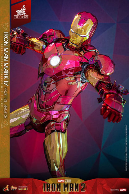 IRON MAN MARK IV FRACTAL ARMOR – MOVIE MASTERPIECE DIECAST 1/6 (HOT TOYS – MARVEL EXCLUSIVE)