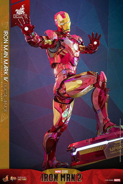 IRON MAN MARK IV FRACTAL ARMOR – MOVIE MASTERPIECE DIECAST 1/6 (HOT TOYS – MARVEL EXCLUSIVE)