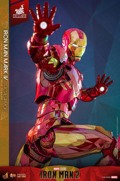 IRON MAN MARK IV FRACTAL ARMOR – MOVIE MASTERPIECE DIECAST 1/6 (HOT TOYS – MARVEL EXCLUSIVE)
