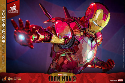 IRON MAN MARK IV FRACTAL ARMOR – MOVIE MASTERPIECE DIECAST 1/6 (HOT TOYS – MARVEL EXCLUSIVE)
