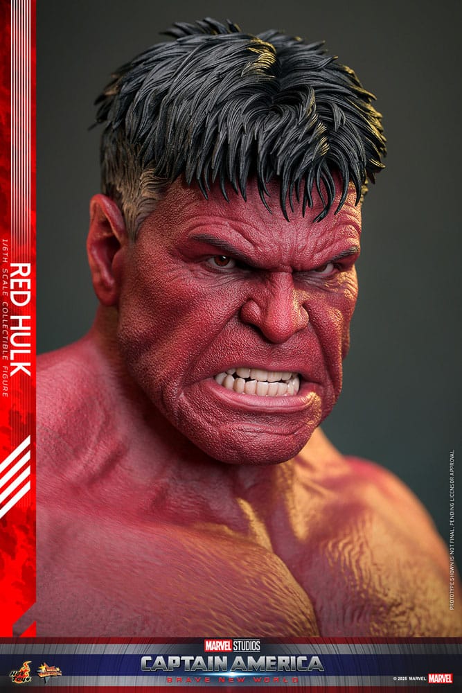 RED HULK – CAPTAIN AMERICA: BRAVE NEW WORLD 1/6 HOT TOYS MOVIE MASTERPIECE