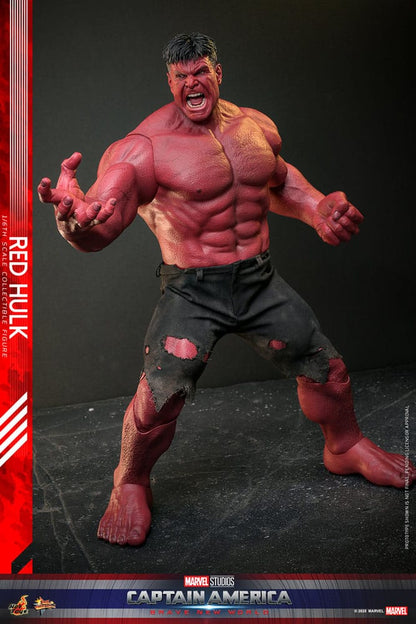 RED HULK – CAPTAIN AMERICA: BRAVE NEW WORLD 1/6 HOT TOYS MOVIE MASTERPIECE