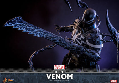 AGENT VENOM FIGURA 1/6 MARVEL COMICS HOT TOYS 32 CM CON ACCESORIOS
