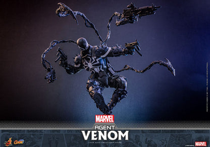 AGENT VENOM FIGURA 1/6 MARVEL COMICS HOT TOYS 32 CM CON ACCESORIOS