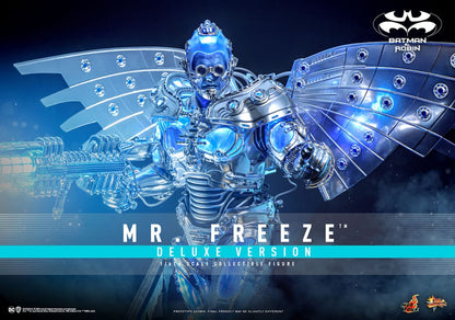 MR. FREEZE DELUXE – HOT TOYS 1/6 BATMAN Y ROBIN – MOVIE MASTERPIECE 33 CM