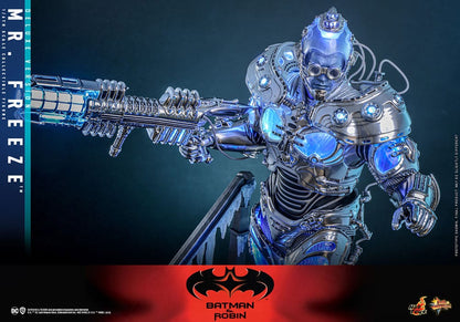 MR. FREEZE DELUXE – HOT TOYS 1/6 BATMAN Y ROBIN – MOVIE MASTERPIECE 33 CM