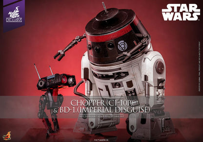 CHOPPER (C1-10P™) & BD-1™ IMPERIAL DISGUISE – FIGURE SET 1/6 (HOT TOYS – STAR WARS EXCLUSIVE)
