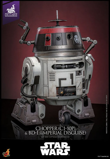 CHOPPER (C1-10P™) & BD-1™ IMPERIAL DISGUISE – FIGURE SET 1/6 (HOT TOYS – STAR WARS EXCLUSIVE)