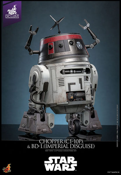 CHOPPER (C1-10P™) & BD-1™ IMPERIAL DISGUISE – FIGURE SET 1/6 (HOT TOYS – STAR WARS EXCLUSIVE)