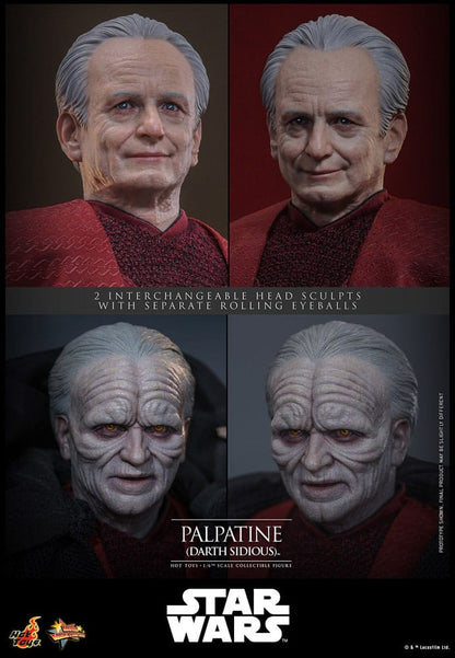 PALPATINE (DARTH SIDIOUS) – FIGURA HOT TOYS 1/6 – STAR WARS
