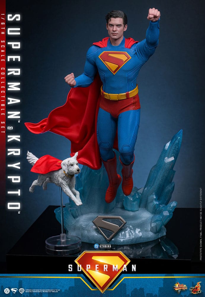 SUPERMAN & KRYPTO (2025) – FIGURA 1/6 MOVIE MASTERPIECE (HOT TOYS – DC COMICS)