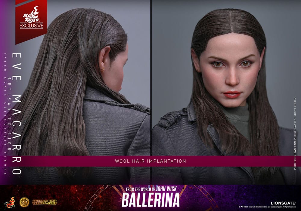 EVE MACARRO ARTISAN FIGURA 1/6 BALLERINA 28 CM HOT TOYS EXCLUSIVE