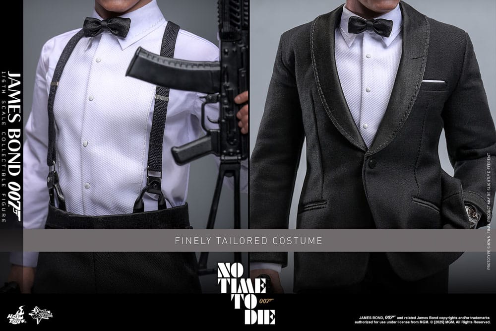 JAMES BOND FIGURA 1/6 HOT TOYS – NO TIME TO DIE