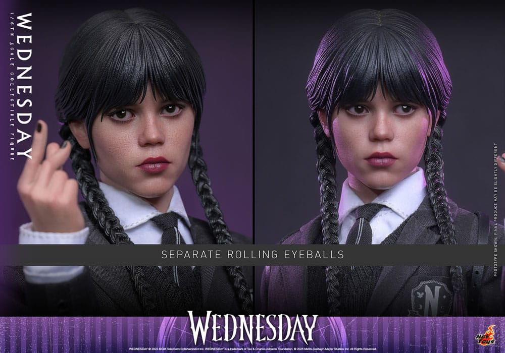 WEDNESDAY ADDAMS – WEDNESDAY SERIES 1/6 SCALE FIGURE 27 CM (HOT TOYS – COLLECTOR EDITION)