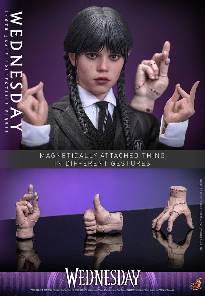 WEDNESDAY ADDAMS – WEDNESDAY SERIES 1/6 SCALE FIGURE 27 CM (HOT TOYS – COLLECTOR EDITION)