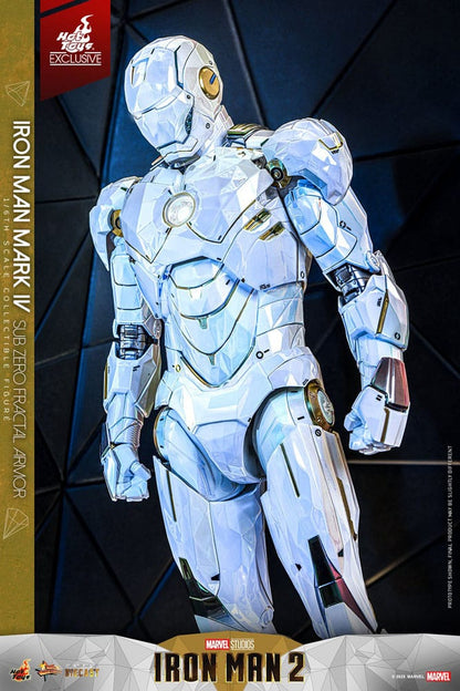 IRON MAN MARK IV SUB-ZERO FRACTAL ARMOR – MOVIE MASTERPIECE DIECAST 1/6 (HOT TOYS – MARVEL EXCLUSIVE)