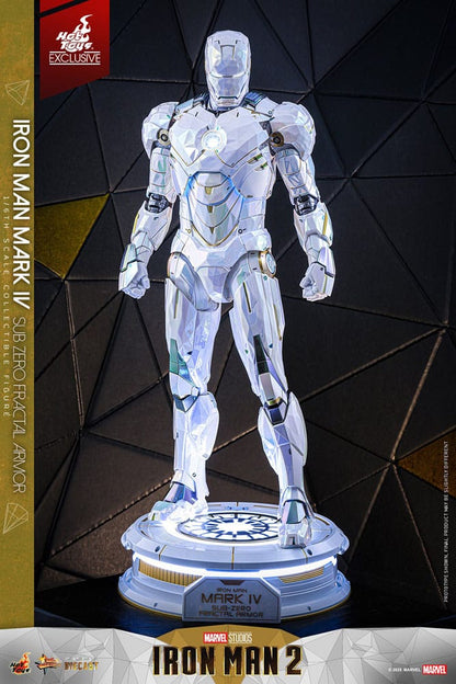 IRON MAN MARK IV SUB-ZERO FRACTAL ARMOR – MOVIE MASTERPIECE DIECAST 1/6 (HOT TOYS – MARVEL EXCLUSIVE)