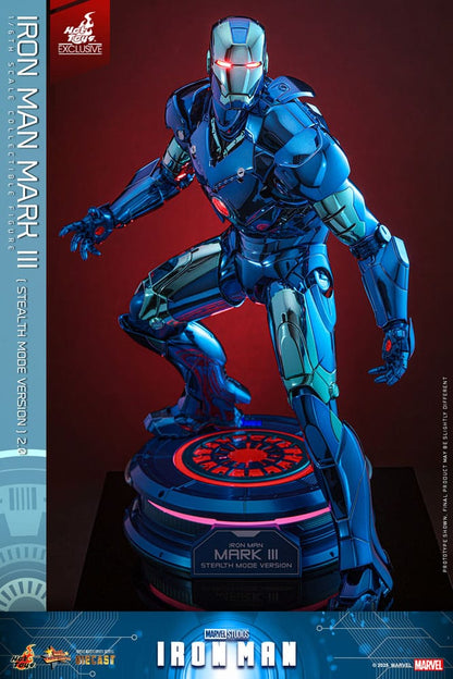 IRON MAN MARK III (STEALTH MODE VER.) 2.0 – MOVIE MASTERPIECE DIECAST 1/6 SCALE FIGURE 33 CM (HOT TOYS – EXCLUSIVE EDITION)