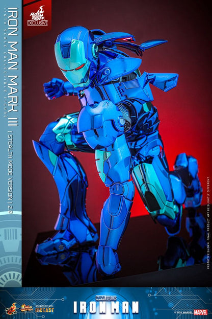 IRON MAN MARK III (STEALTH MODE VER.) 2.0 – MOVIE MASTERPIECE DIECAST 1/6 SCALE FIGURE 33 CM (HOT TOYS – EXCLUSIVE EDITION)