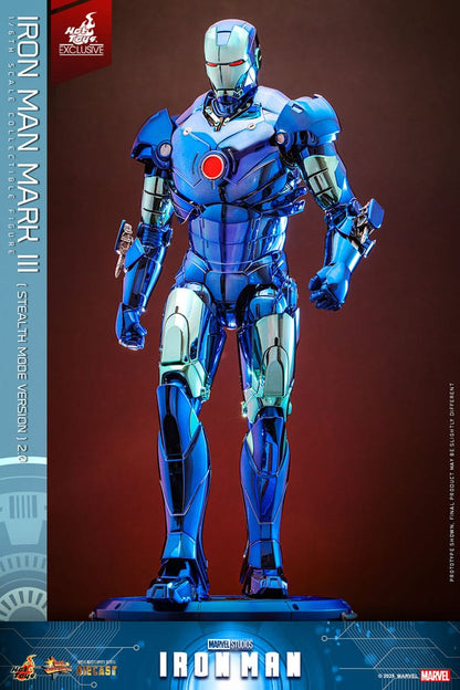 IRON MAN MARK III (STEALTH MODE VER.) 2.0 – MOVIE MASTERPIECE DIECAST 1/6 SCALE FIGURE 33 CM (HOT TOYS – EXCLUSIVE EDITION)