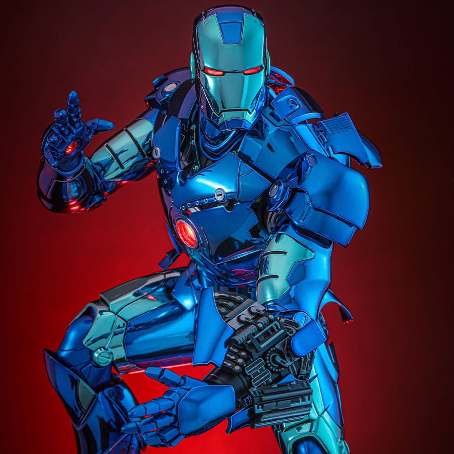 IRON MAN MARK III (STEALTH MODE VER.) 2.0 – MOVIE MASTERPIECE DIECAST 1/6 SCALE FIGURE 33 CM (HOT TOYS – EXCLUSIVE EDITION)