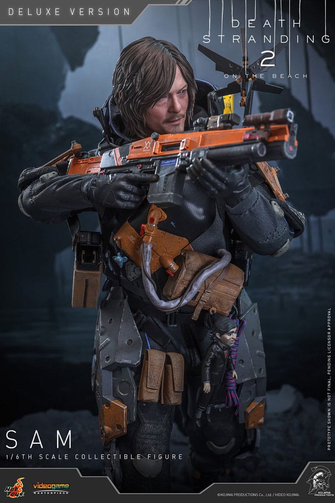 SAM – FIGURA 1/6 DELUXE VERSION (HOT TOYS – DEATH STRANDING 2: ON THE BEACH)