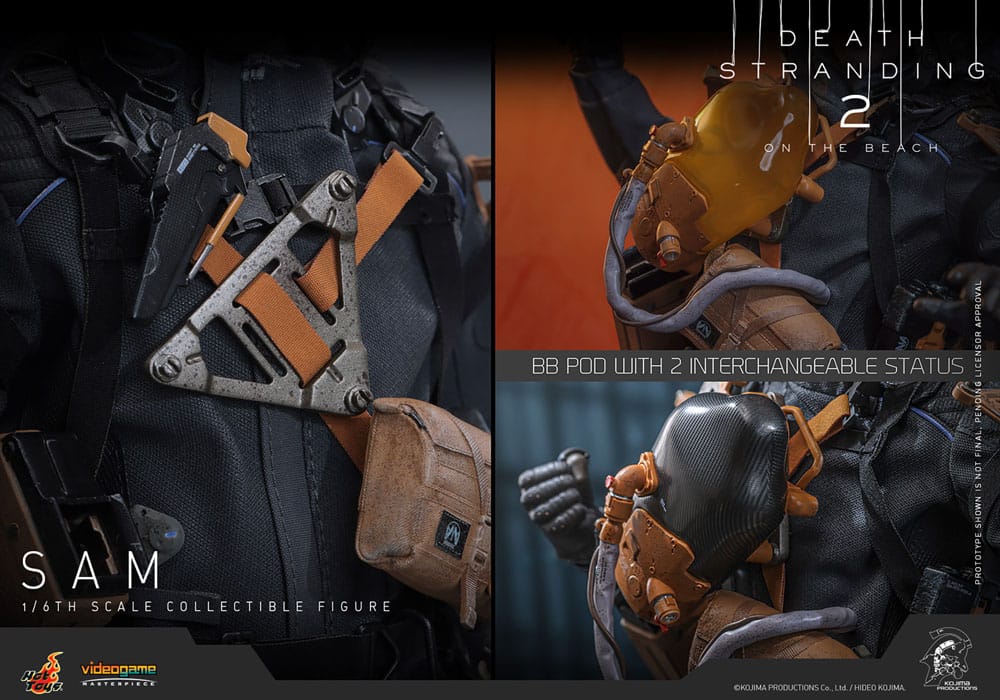 SAM – FIGURA 1/6 (HOT TOYS – DEATH STRANDING 2: ON THE BEACH)
