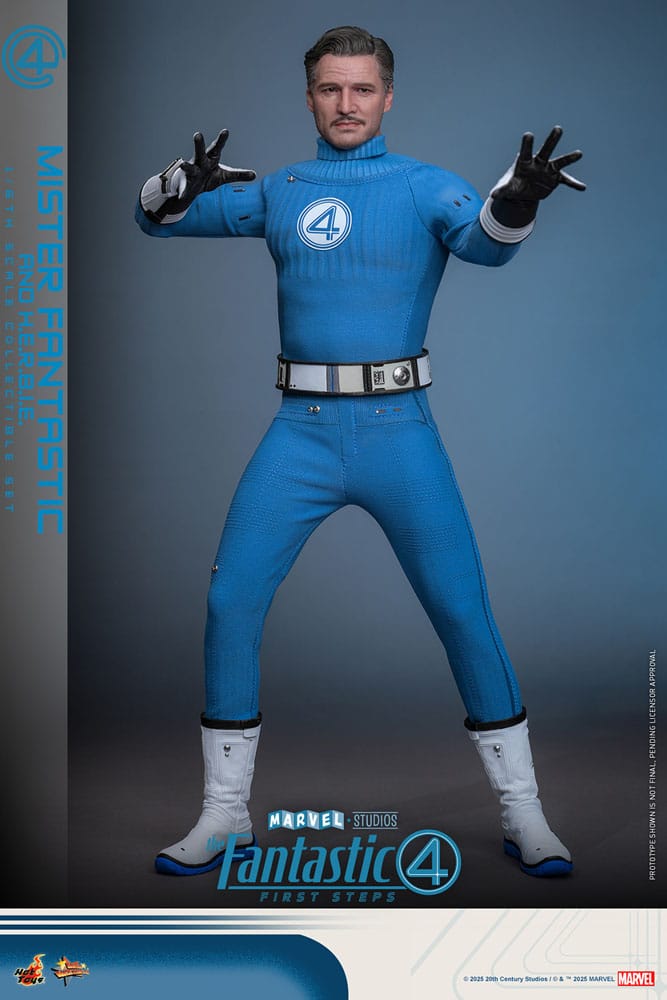 MISTER FANTASTIC & H.E.R.B.I.E. – FIRST STEPS 1/6 FIGURES (HOT TOYS – FANTASTIC FOUR)
