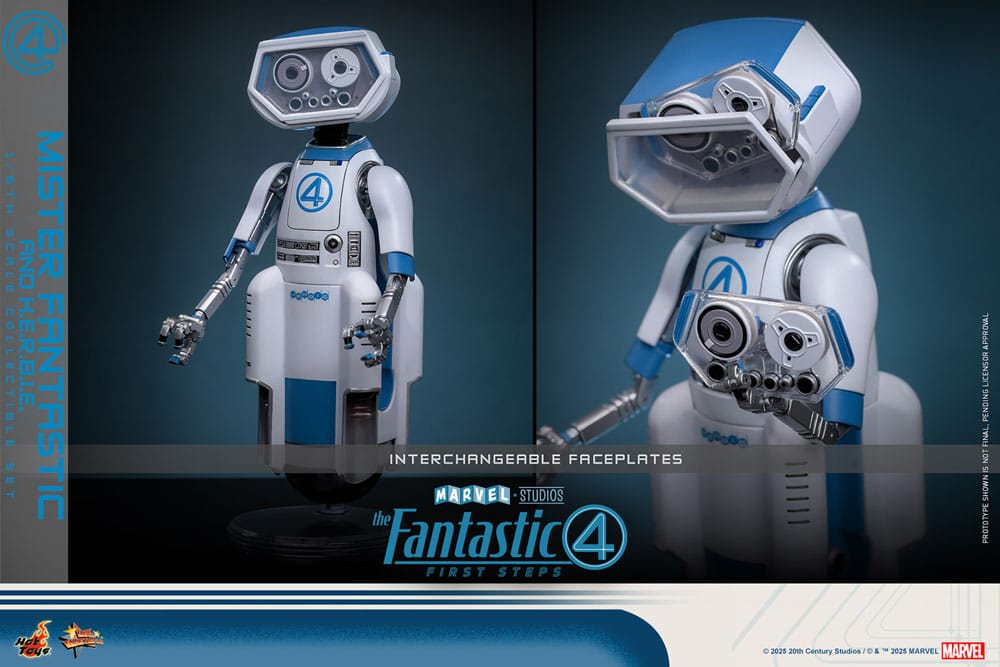 MISTER FANTASTIC & H.E.R.B.I.E. – FIRST STEPS 1/6 FIGURES (HOT TOYS – FANTASTIC FOUR)