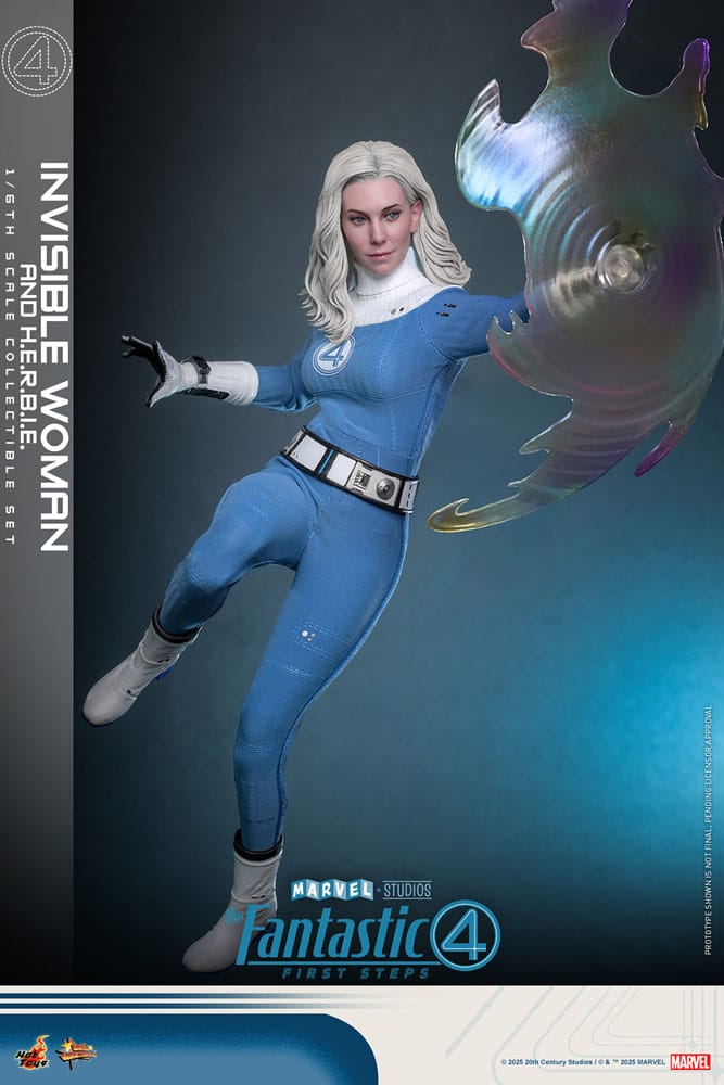 INVISIBLE WOMAN & H.E.R.B.I.E. – FIRST STEPS 1/6 FIGURES (HOT TOYS – FANTASTIC FOUR)