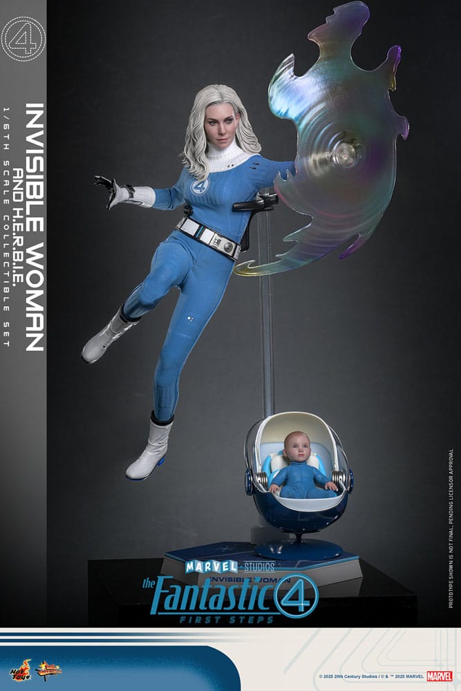 INVISIBLE WOMAN & H.E.R.B.I.E. – FIRST STEPS 1/6 FIGURES (HOT TOYS – FANTASTIC FOUR)