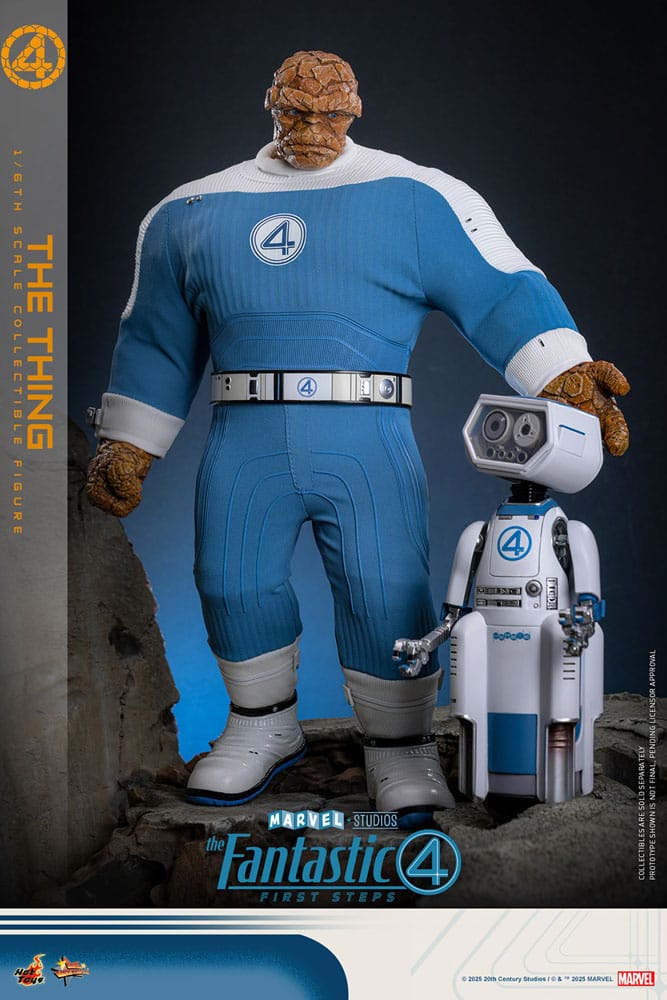 THE THING – FIRST STEPS 1/6 FIGURE (HOT TOYS – FANTASTIC FOUR)