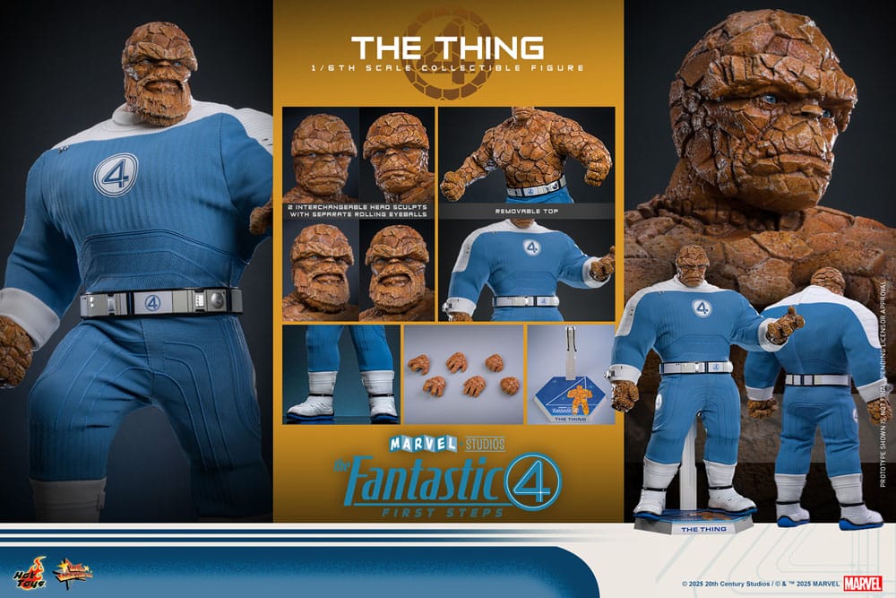 THE THING – FIRST STEPS 1/6 FIGURE (HOT TOYS – FANTASTIC FOUR)