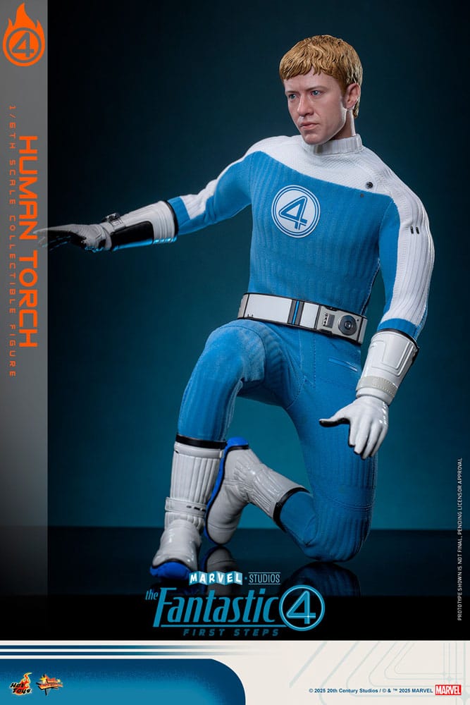 HUMAN TORCH – FIRST STEPS FIGURE MOVIE MASTERPIECE 1/6 HOT TOYS (MARVEL – FANTASTIC FOUR)