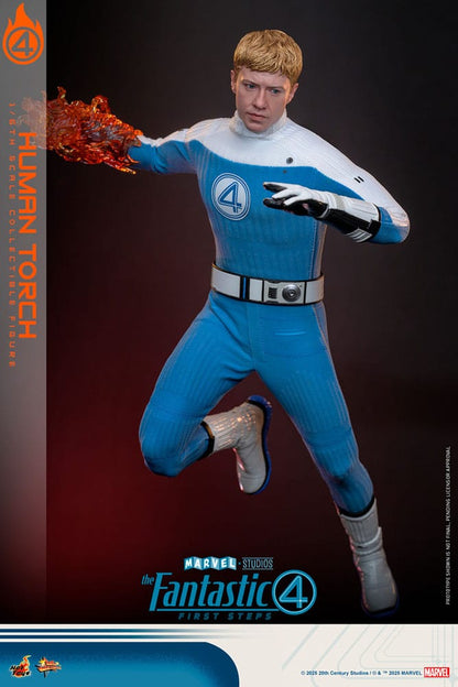 HUMAN TORCH – FIRST STEPS FIGURE MOVIE MASTERPIECE 1/6 HOT TOYS (MARVEL – FANTASTIC FOUR)