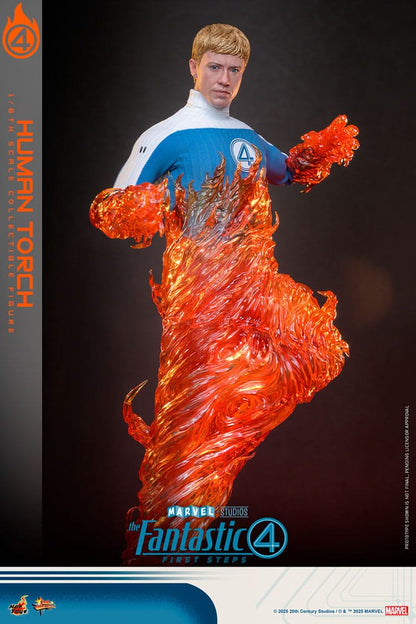 HUMAN TORCH – FIRST STEPS FIGURE MOVIE MASTERPIECE 1/6 HOT TOYS (MARVEL – FANTASTIC FOUR)
