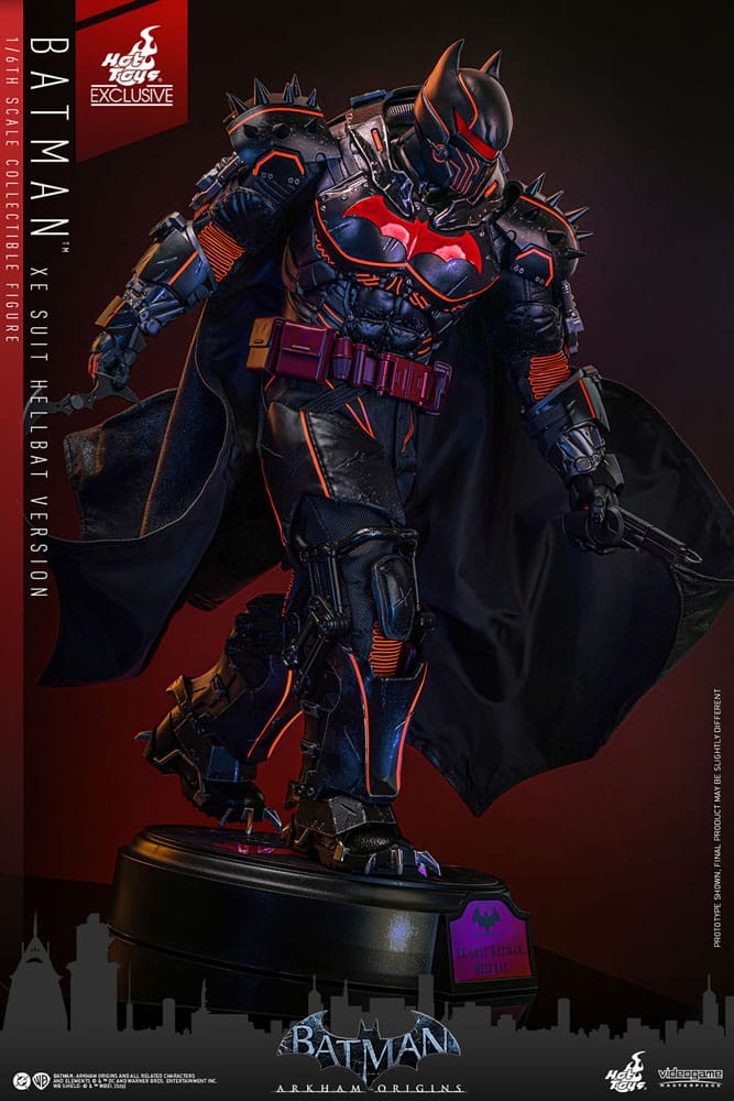 BATMAN XE SUIT HELLBAT VERSION – FIGURA 1/6 HOT TOYS 33 CM