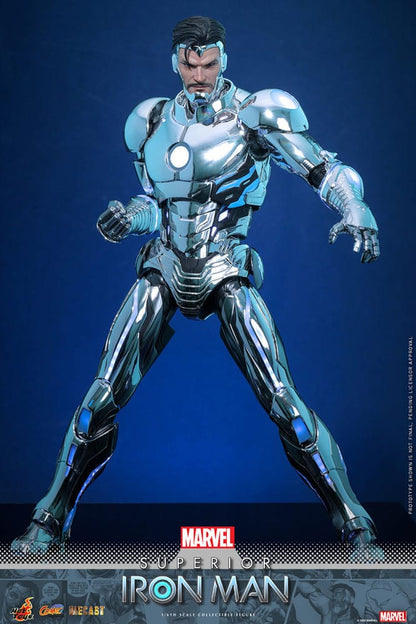 SUPERIOR IRON MAN – FIGURA HOT TOYS DIECAST 1/6 32 CM (COMIC MASTERPIECE SERIES – VERSIÓN CÓMIC)