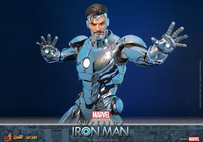 SUPERIOR IRON MAN – FIGURA HOT TOYS DIECAST 1/6 32 CM (COMIC MASTERPIECE SERIES – VERSIÓN CÓMIC)