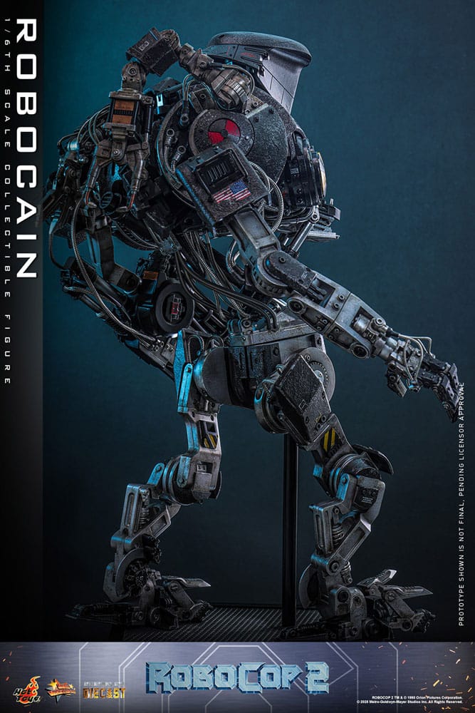 ROBOCAIN – FIGURA HOT TOYS DIECAST 1/6 40 CM (ROBOCOP 2 – MOVIE MASTERPIECE)